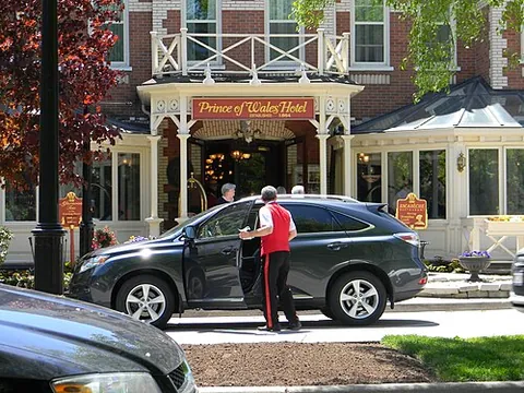 valet parking: a service in which a parking attendant (called a valet) parks your car for you