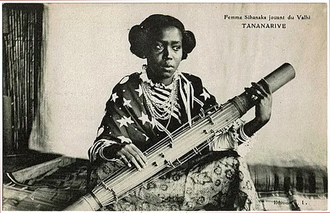 valiha: a form of bamboo tube zither from Madagascar