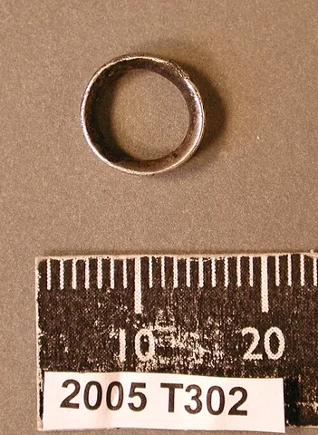 varvel: a metal ring bearing the owner's name or coat of arms, attached to a hawk's jesses. Used for...