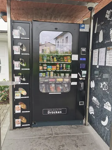 vending machine: an automatic machine that dispenses merchandise (often food or beverages) in return for payment...