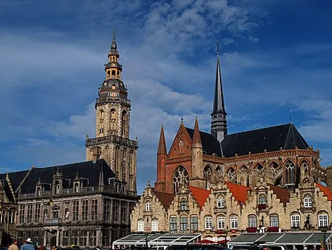 veurne: a Belgian city and municipality in the Flemish province of West Flanders