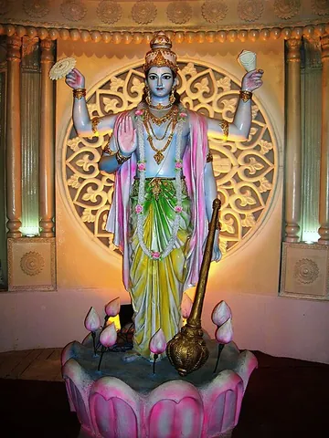 vishnu: one of the Trimurti (trinity) in Hindu mythology, and the most venerated god in Hinduism