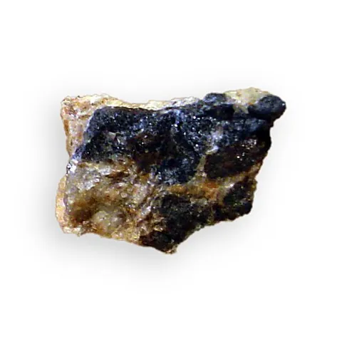 vivianite: a blue, green or colourless mineral of monoclinic crystals, Fe₃(PO₄)₂·8H₂O