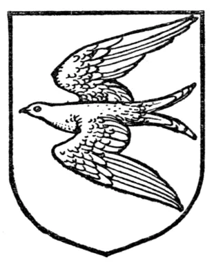 volant: having extended wings as if flying
