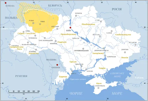 volhynia: a geographic region of Eastern Europe, now divided between southeastern Poland, northwestern...