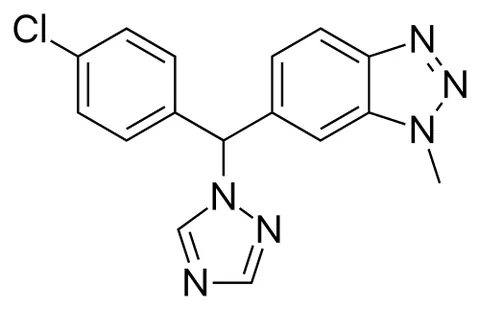 vorozole: an imidazole-based competitive inhibitor of aromatase