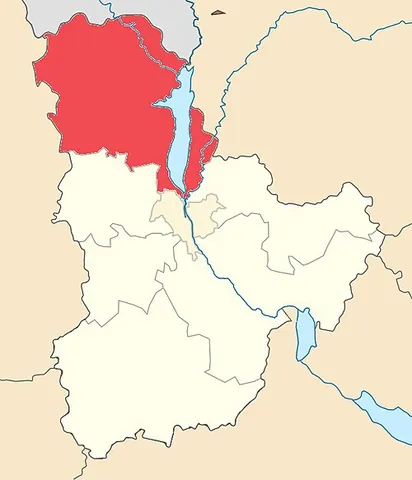 vyshhorod: a city and raion of Kyiv Oblast, in northern Ukraine