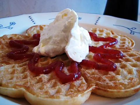 waffle day: 25 March (Annunciation), celebrated annually in Sweden, Norway and Denmark by the eating of waffles