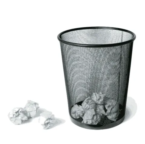 wagger-pagger-bagger: a wastepaper basket