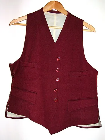 waistcoat: an ornamental garment worn under a doublet