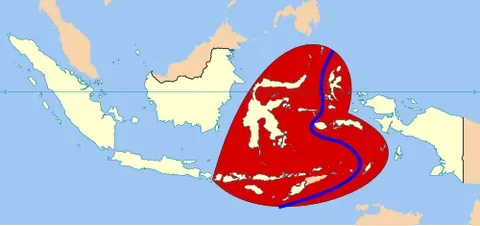 wallacea: a group of mainly Indonesian islands separated by deep water straits from the Asian and Australian...