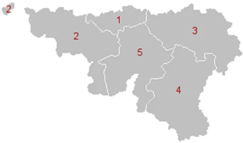 wallonia: a cultural region in the south of Belgium