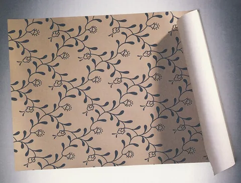 wallpaper: decorative paper-like material used to cover the inner walls of buildings