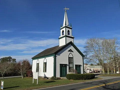 waquoit: a village in the town of Falmouth, Barnstable County, Massachusetts, United States