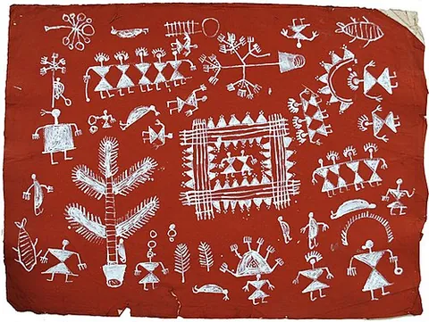 warli: a member of an indigenous tribe in the Maharashtra and Gujarat areas of India, who speak Varli and...