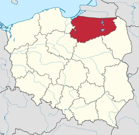 warmian-masurian voivodeship: a voivodeship of Poland