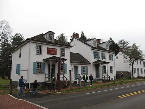 washington crossing: a census-designated place in Hopewell Township, Mercer County, New Jersey