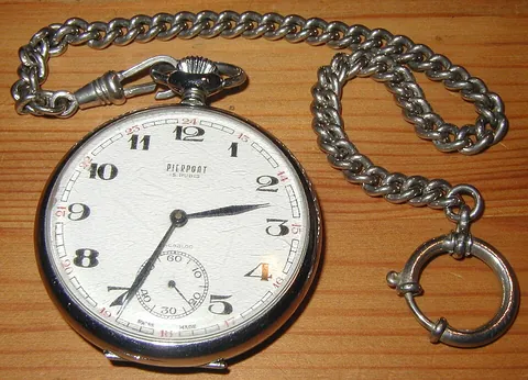 watch: a portable or wearable timepiece