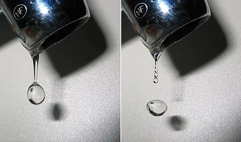 waterdrop: a single drop of water
