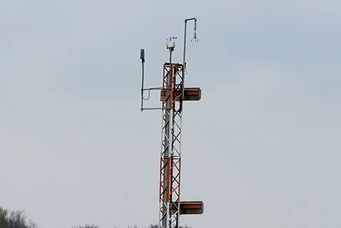 weather station: a piece of equipment that collects and transmits meteorological information, and can make weather...