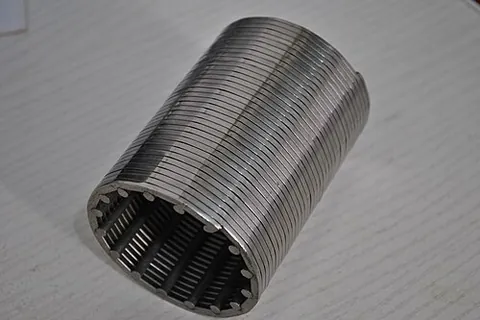 wedgewire: wire formed in the shape of a wedge