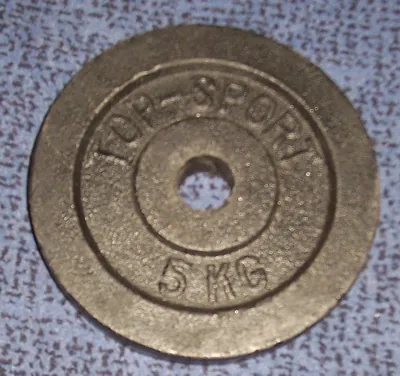weight plate: a flat, heavy object, usually made of cast iron, that is used in combination with barbells or...