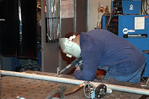 welder: one who welds, that is, unites pieces of steel, aluminum, or other metals by welding