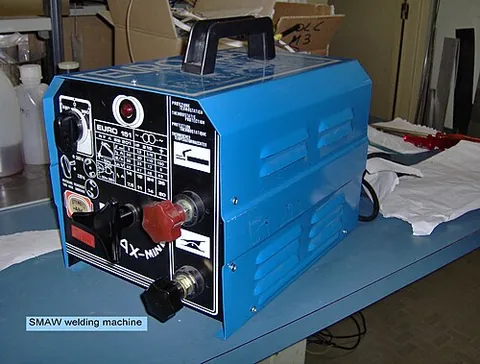welding machine: any of a wide variety of machines for welding