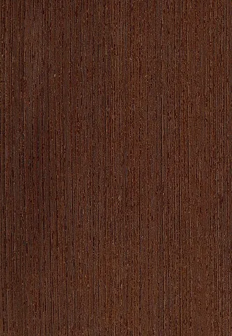 wenge: a very dark and hard tropical timber, from the tree species Millettia laurentii