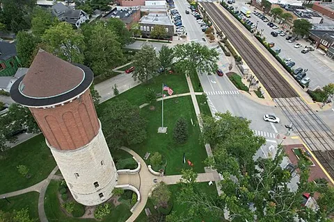 western springs: a village in Lyons Township, Cook County, Illinois, United States