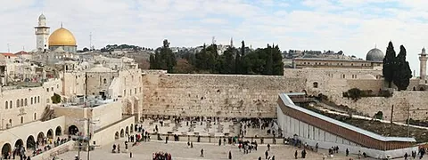 western wall: an ancient wall on the western side of the Temple Mount in Jerusalem, a remnant of the Jewish...