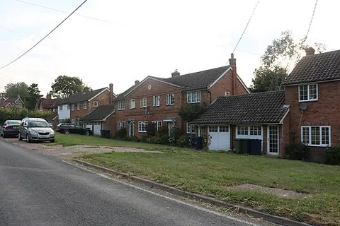 weston colville: a village and civil parish in South Cambridgeshire district, Cambridgeshire, England (OS grid ref...