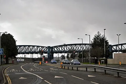 weston mill: a suburb of Plymouth, Devon, England (OS grid ref SX4557)