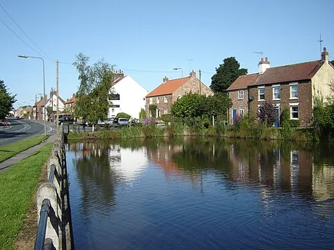 wetwang: a village and civil parish in the East Riding of Yorkshire, England (OS grid ref SE9359)