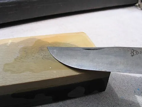 whetstone: a sharpening stone; a hard stone or piece of synthetically bonded hard minerals that has been...