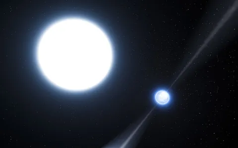 white dwarf: the dim, highly dense core remnant that is the final stage in the evolution of a star of low or...