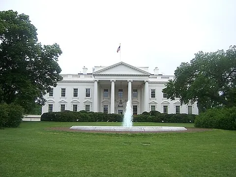 white house: the official home and workplace of the President of the United States of America