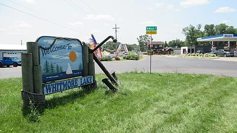 whitmore lake: an unincorporated community, census-designated place, and lake in Green Oak Township, Livingston...