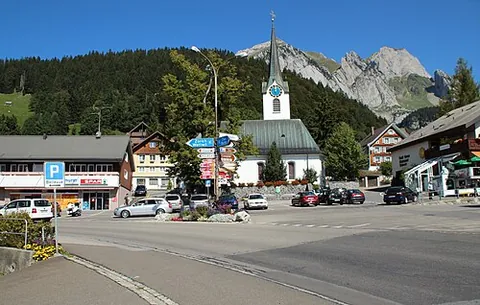 wildhaus: a village in Wildhaus-Alt St. Johann municipality, Toggenburg, St. Gallen canton, Switzerland