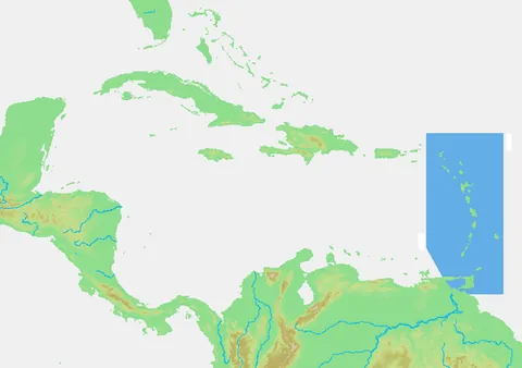windward antilles: group of islands in the Lesser Antilles and bordering the East of the Caribbean sea, subdivided in...