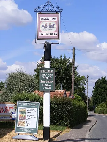 winfarthing: a village and civil parish in South Norfolk district, Norfolk, England (OS grid ref TM1085)