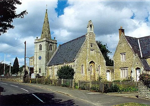 witham on the hill: a village and civil parish in South Kesteven district, Lincolnshire, England (OS grid TF0516)