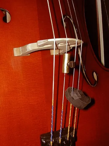 wolf eliminator: a device which serves to counteract an instrument's wolf tone