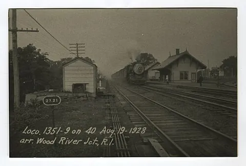 wood river junction: a village in the town of Richmond, Washington County, Rhode Island, United States