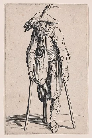 wooden leg: a stick used as a substitute for somebody who has lost a leg