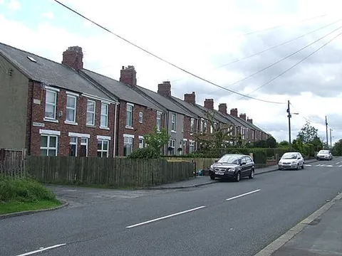 woodstone village: a village in Little Lumley parish, County Durham, England (OS grid ref NZ3150)