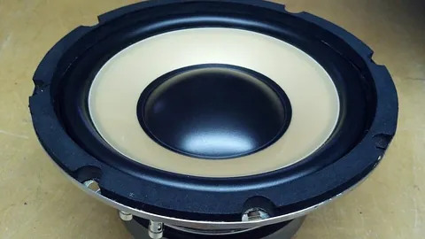 woofer: a loudspeaker that produces low-frequency sound
