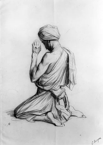 worshipful: tending to worship; showing reverence