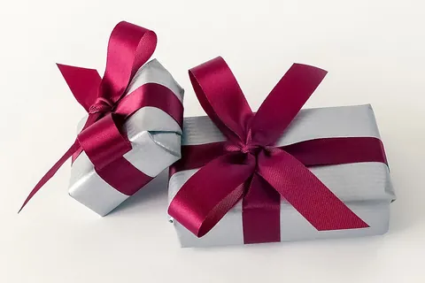 wrapping: the material in which something is wrapped