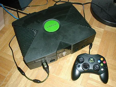 xbox: any of the home consoles in Microsoft's Xbox product line, especially the original Xbox